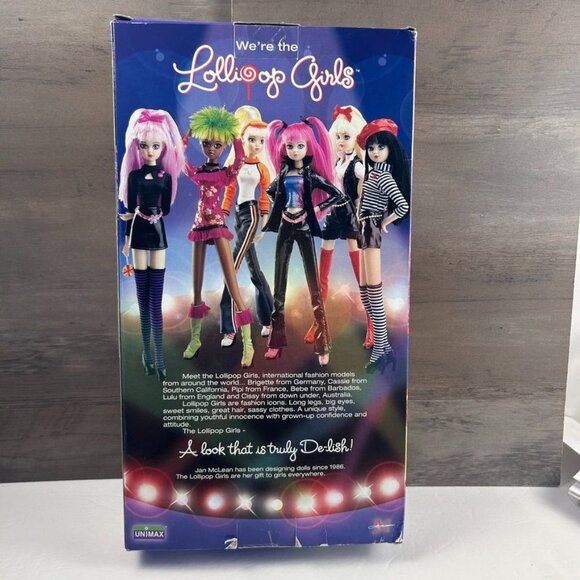 Lollipop Girls Bebe Barbados Doll 2003 Jan McLean Designs #706205 - New In Box - Picture 5 of 7